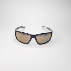 عینک ورزشی پلاریزه بادگیردار برند هایکینگ مدل2 شیشه قهوه ای